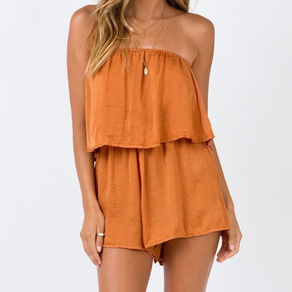 Spiced honey princess Polly romper